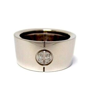 Cartier love ring, Diamonds, Size 5, Wide Love Ring.